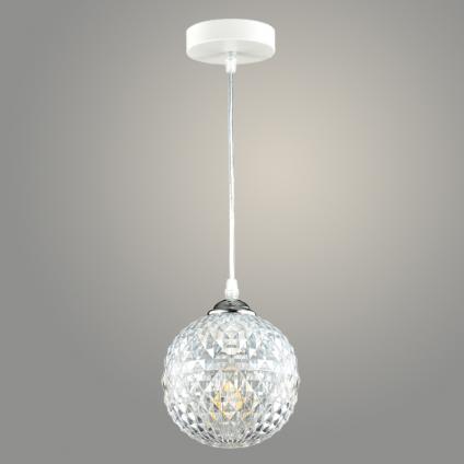 Подвес 9509/1HQ WH белый 1х40W E27, d150, DEC22